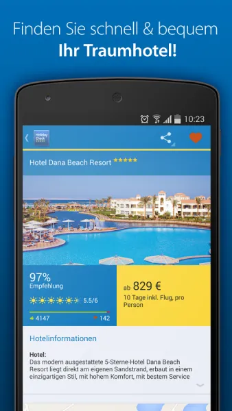 Holidaycheck.de App 2