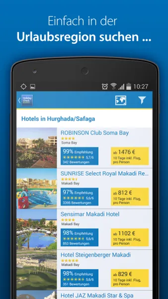 Holidaycheck.de App 5