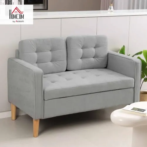 HOMCOM 2 Sitzer Sofa 2