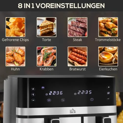 HOMCOM Dual Zone 4