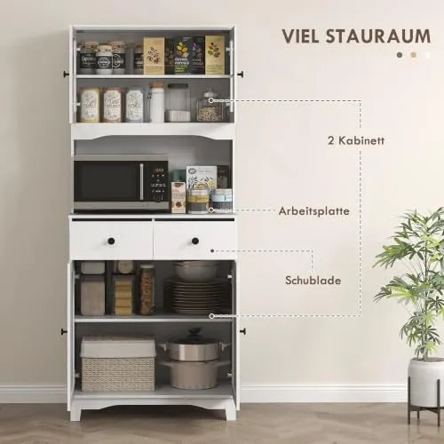 HOMCOM Hochschrank UC 4