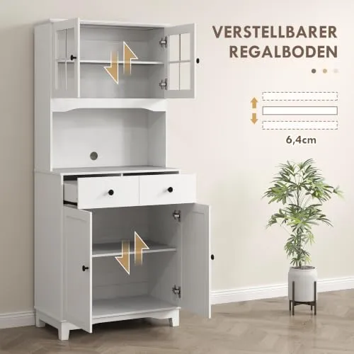 HOMCOM Hochschrank UC 6