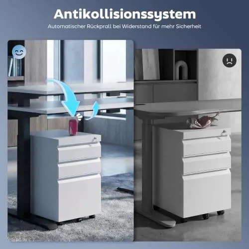 HOMCOM Höhenverstellbarer Schreibtisch UC 6