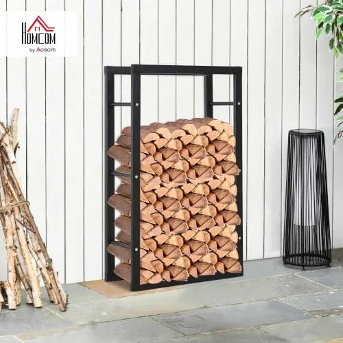 HOMCOM Kaminholzregal 2