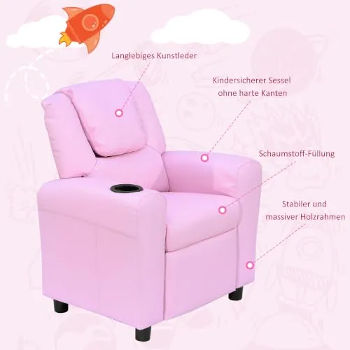 HOMCOM Kindersofa UC 6