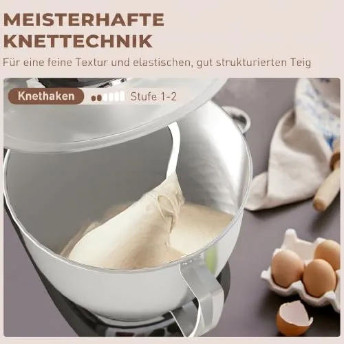 HOMCOM Küchenmaschine 4