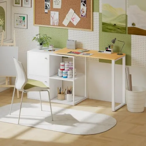 HOMCOM L-förmig 360° drehbar 7