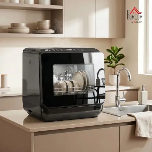 HOMCOM Mini Geschirrspüler 2