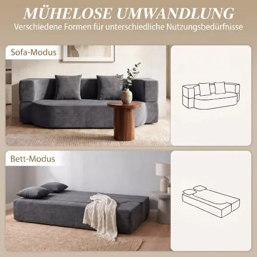 HOMCOM Schlafsofa 3