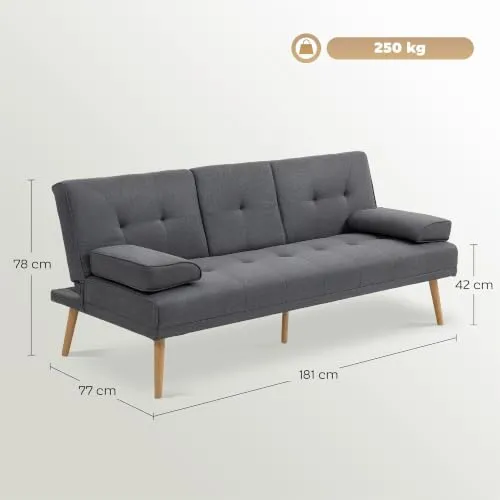 HOMCOM Schlafsofa UC 3
