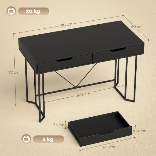 HOMCOM Schreibtisch 3