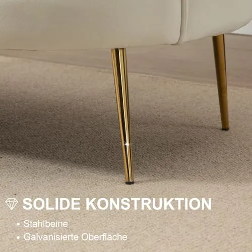 HOMCOM Sofa 2 Sitzer 5