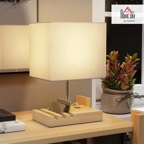 HOMCOM Tischlampe 2