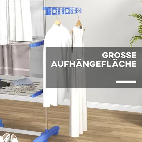 HOMCOM Wäscheständer Turm 5