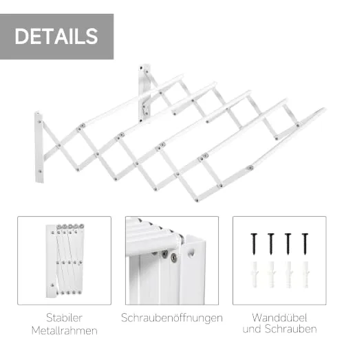 HOMCOM Wäscheständer UC 6