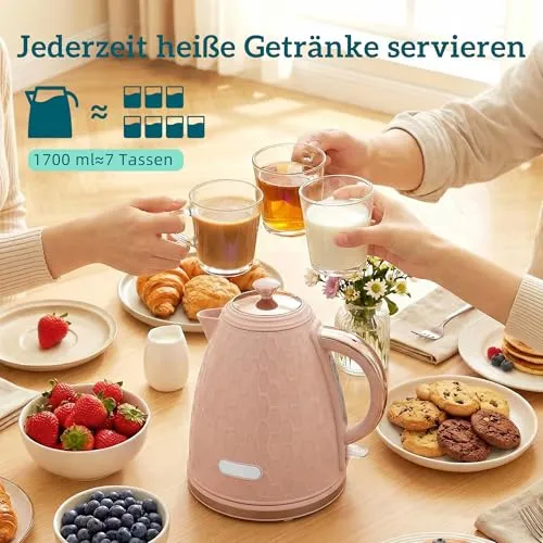 HOMCOM Wasserkocher- und Toaster-Set 3