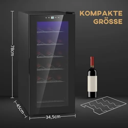 HOMCOM Weinkühlschrank UC 4