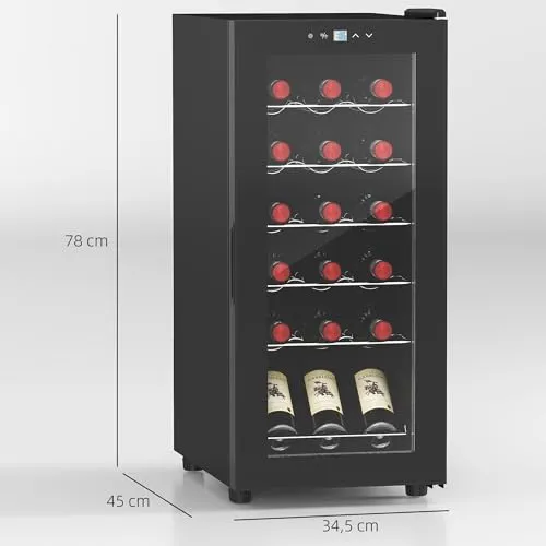 HOMCOM Weinkühlschrank UC 7