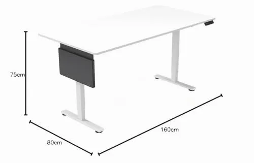 Home Deluxe höhenverstellbarer Schreibtisch 3