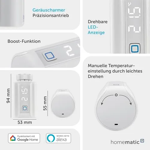 Homematic IP Heizkörperthermostat Evo 2