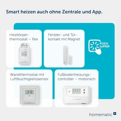 Homematic IP Heizkörperthermostat Flex 3