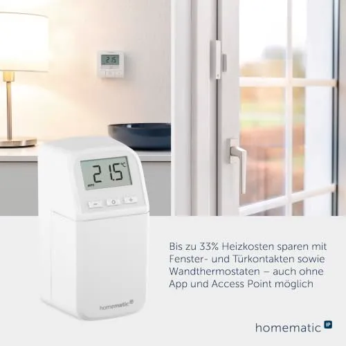 Homematic IP Heizkörperthermostat Plus 3