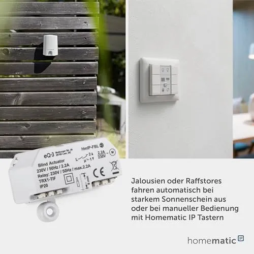 Homematic IP Jalousieaktor UC 3