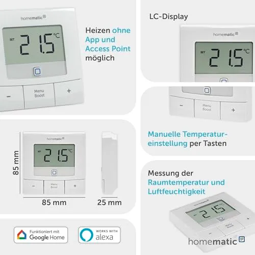 Homematic IP Wandthermostat Basic 2