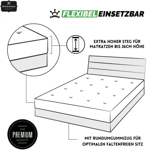 Hometex Premium Textiles Boxspringbett 3