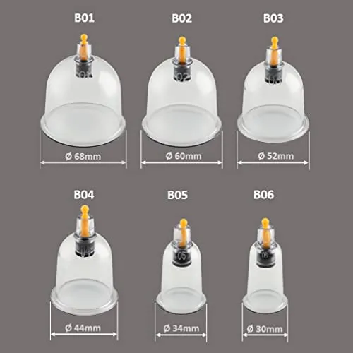 hoopomania Schröpfgläser-Set 2