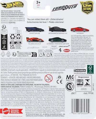 Hot Wheels Pininfarina Battista 6