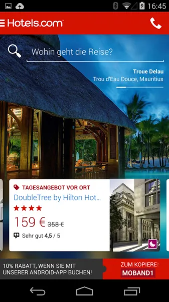 Hotels.com App 2