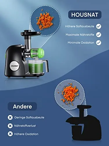 HOUSNAT Slow Juicer 2