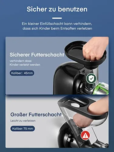 HOUSNAT Slow Juicer 6