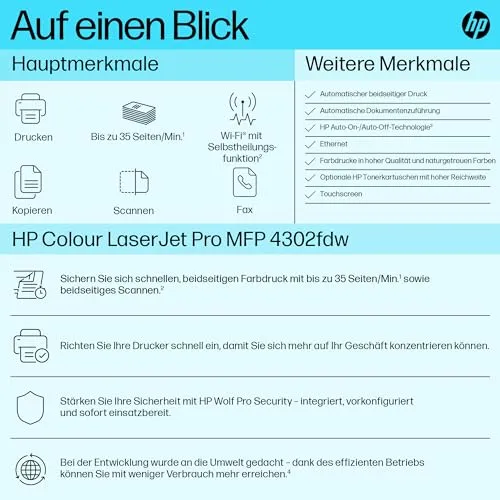 HP Color LaserJet Pro MFP 4302fdw 2