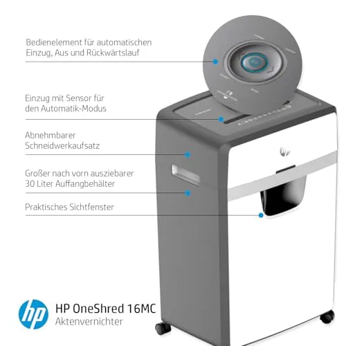 HP OneShred 16MC 6