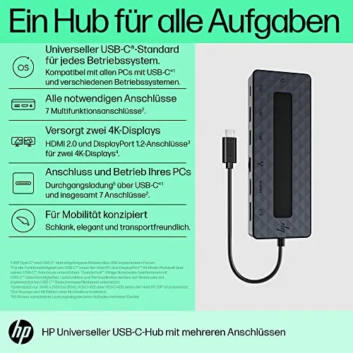 HP USB-C Multiport Hub 3