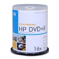 HP Inkjet-printable DVD+R 16x