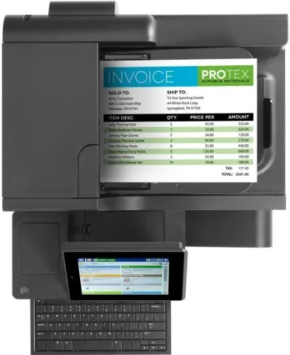 HP Officejet Enterprise MFP X585z 2