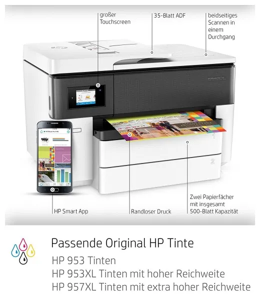 HP OfficeJet Pro 7740 A3 2
