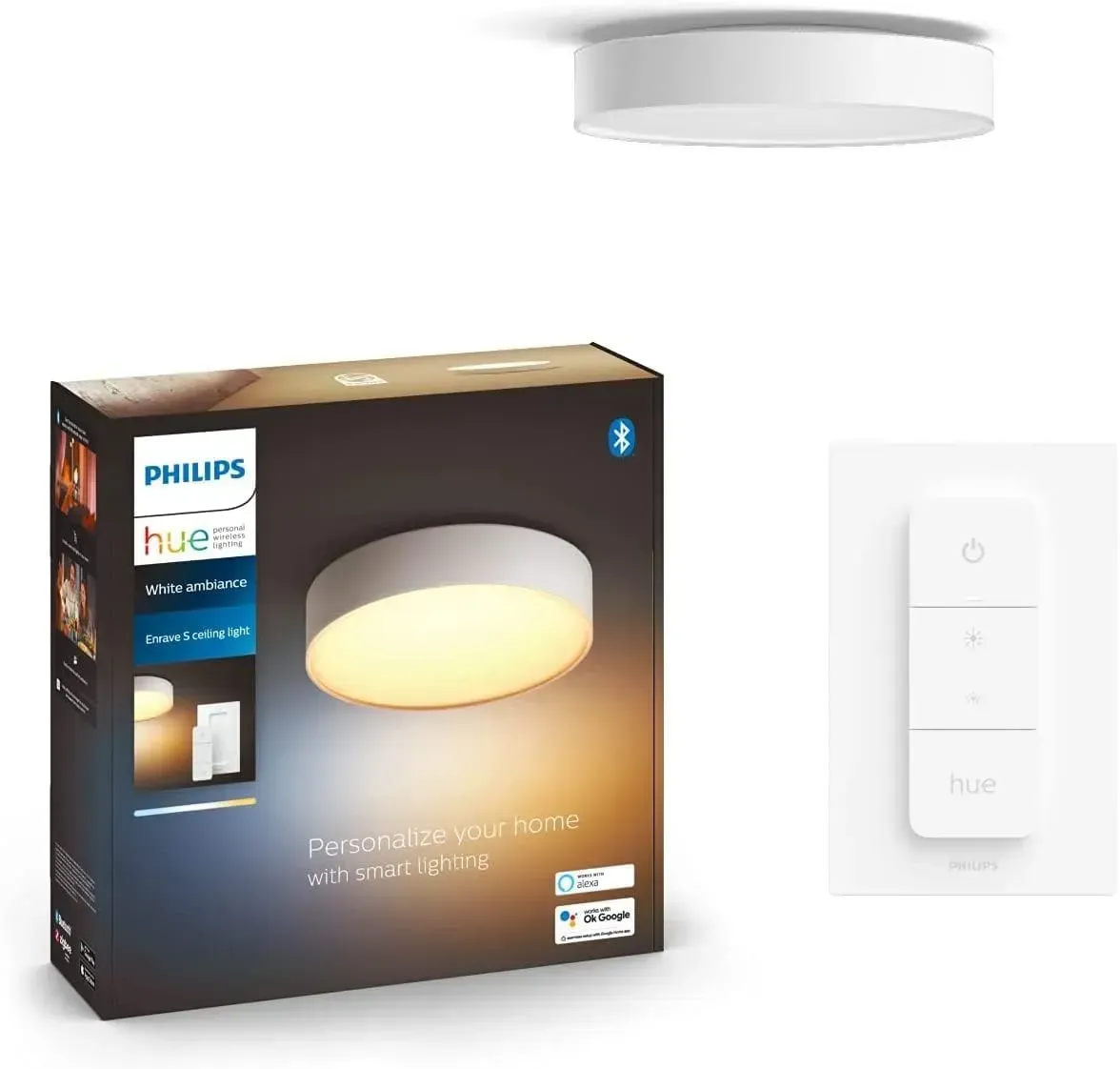 Hue White Ambiance Enrave XL weiß