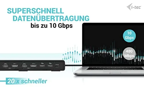i-tec Dual Display Docking Station Gen2 5