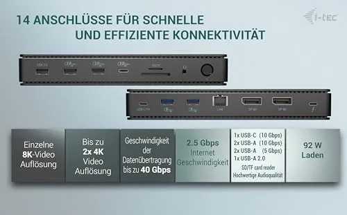 i-tec Thunderbolt 4 Gen3 2