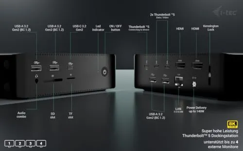 i-tec Thunderbolt 5 Quattro 3