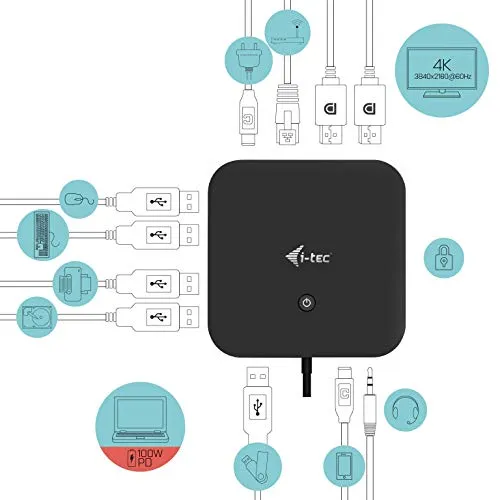 i-tec USB-C Dockingstation UC 6