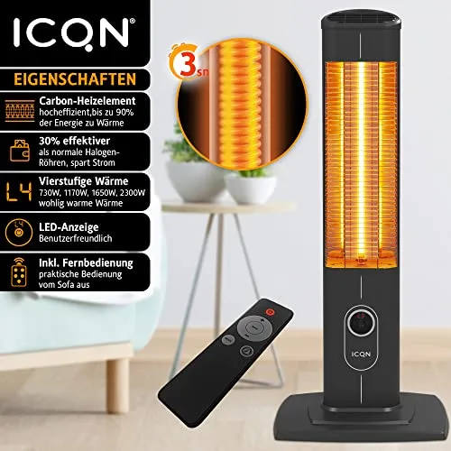 ICQN Stand Heizstrahler 2