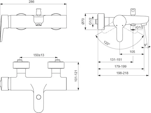 Ideal Standard CONNECT Blue 2