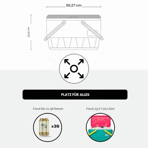 Igloo Retro Picnic Basket 25 4