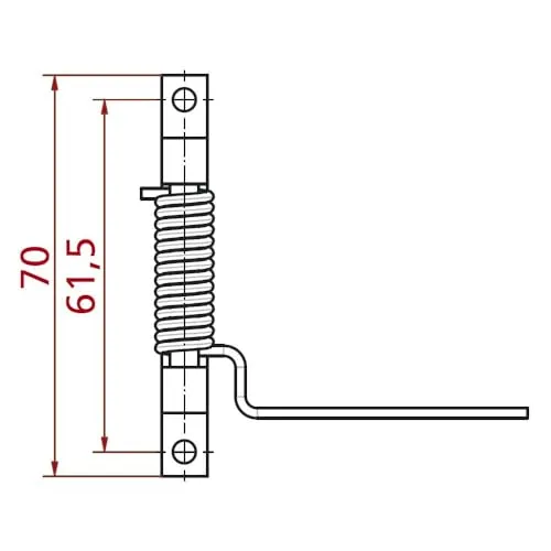INOVATEC Alu Federschließer 3