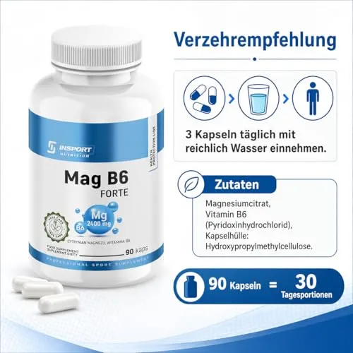 INSPORT Magnesium B6 Forte 4